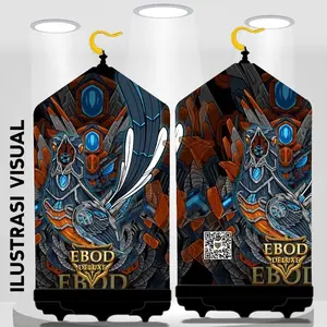 Krodong Murai Ebod Deluxe Motif Bahan Jersey Super Tebal Double Kain Tidak tebus dan tidak mudah luntur Bahan Adem