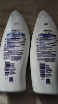 Product Review of Marina Hand Body Lotion UV White - Healthy & Glow [460 ml / 2 pcs] Exp : 09.2027 - Mencerahkan Kulit from e** 3