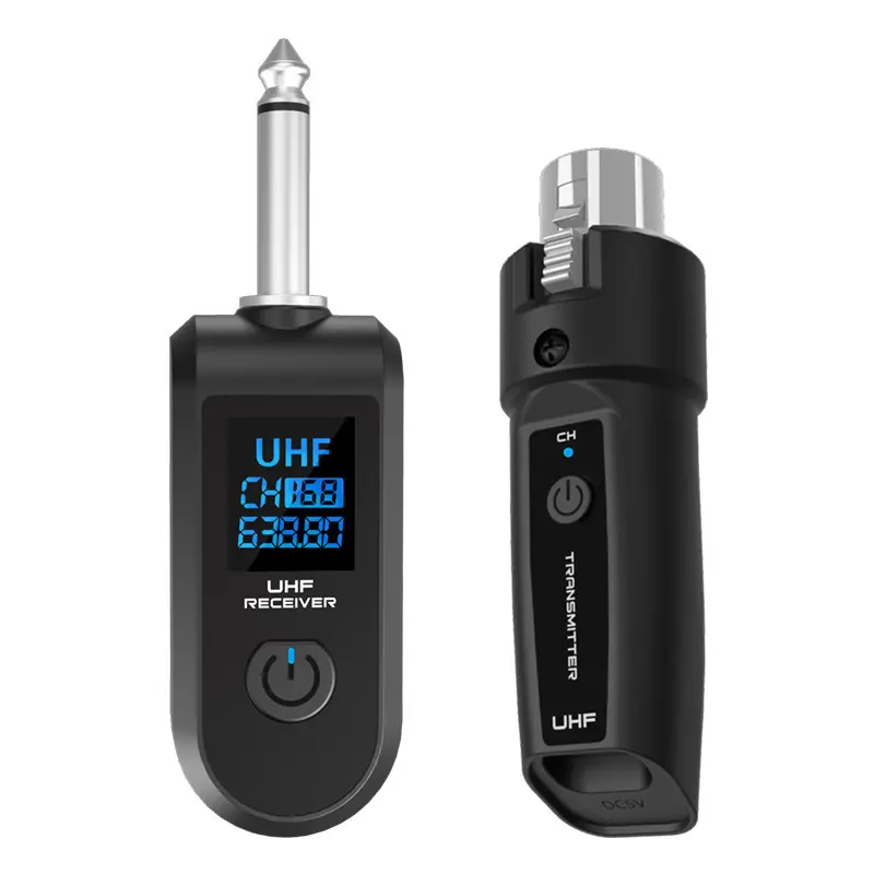 Wireless systemtransmitter and receivermicrophonemicrophone,C01audio transmitterwired microphone,convert to wireless,condenser microphone,dynamic microphone,conference microphone, interview microphone, charging cable included,no lag,ultra long distance