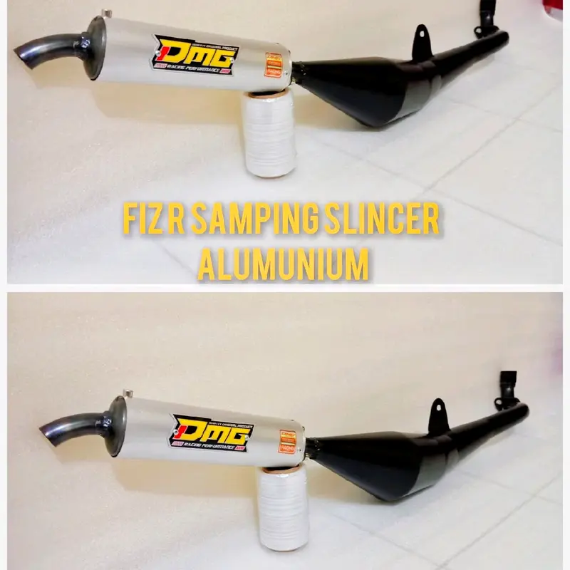 KNALPOT FIZ R FORCE ONE SAMPING SLINCER ALMUNIUM 0