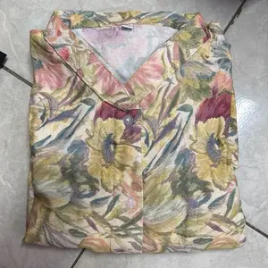 [READY] MADINA DRESS LENGAN TEROMPET KANCING AKTIF DADA