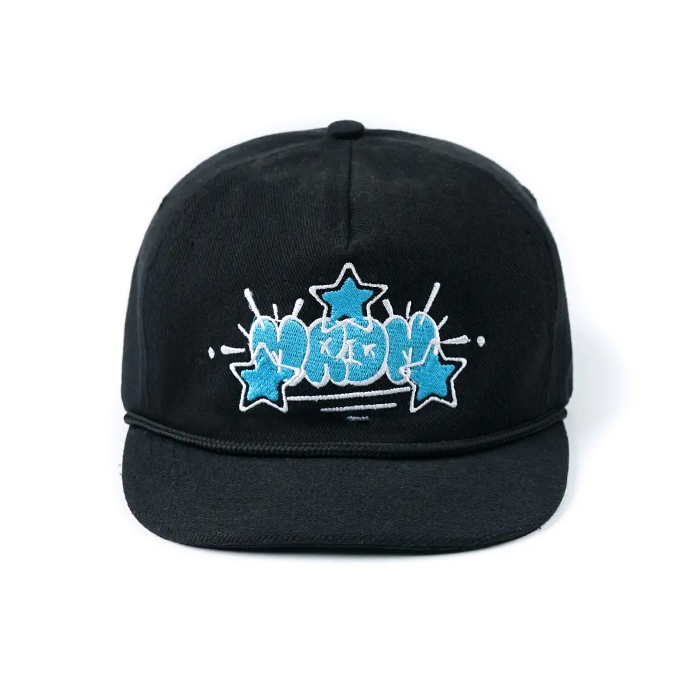 Mrdm - Topi Ropehat Black - Stry Hitam