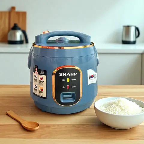Nồi Cơm Điện SHAHP 738 & 536-Lõi nhôm-Tặng Khay hấp - Dung Tích 1L, 1.2L, 2.2L - THẾ HỆ MỚI – CHỐNG DÍNH CAO CẤP – NẤU CƠM NGON, GIỮ ẤM LÂU