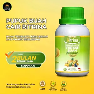 PUPUK ORGANIK RITRINA 100 % ORI, Pupuk Buah yang Sangat Manjur | Beli 3 Gratis 1 Tanaman Cabe
