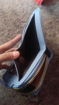 Product Review of Dompet Lipat Zipper Compact Wanita Korean Style Kartu dan Koin from a** c**a 3