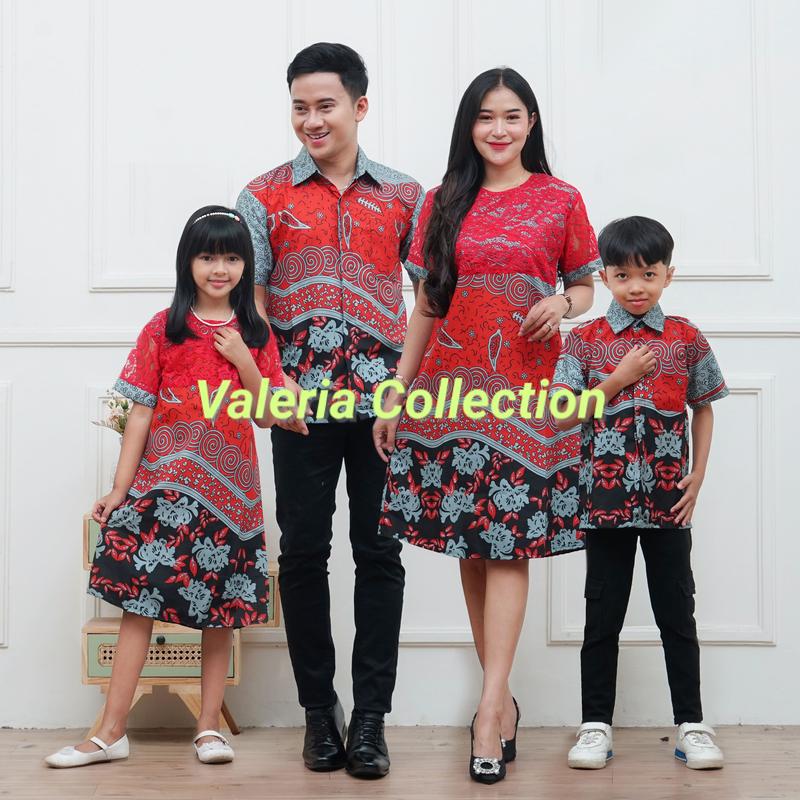 Product Introduction of Couple Keluarga Ayah Ibu Anak Laki-Laki Anak Perempuan Baju Couple Elegan Lengan Pendek Untuk Acara Resmi Santai Hiling Kencan Kondangan Bahan Katun Polimikro Kombinasi 36