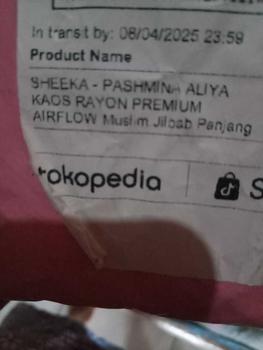 Product Review of SHEEKA - PASHMINA ALIYA KAOS RAYON PREMIUM AIRFLOW Muslim Jilbab Panjang from S**a s**a 0