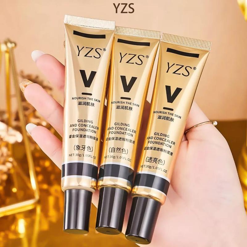 YZS Ligh Concealer Liquid Foundation/Kontrol Minyak Tahan Lama dan Waterproof Sepanjang Hari 3