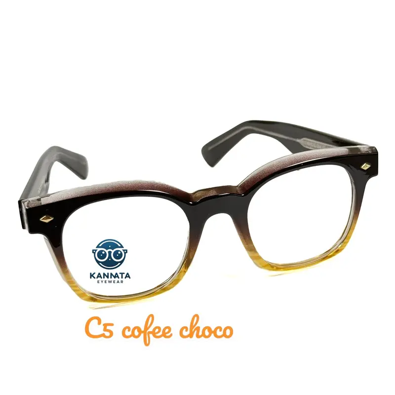 Kacamata bold premium 581-061 bahan asetat model uniseks lensa antiradiasi komputer blueray eyewear frame Glasses Sd 5