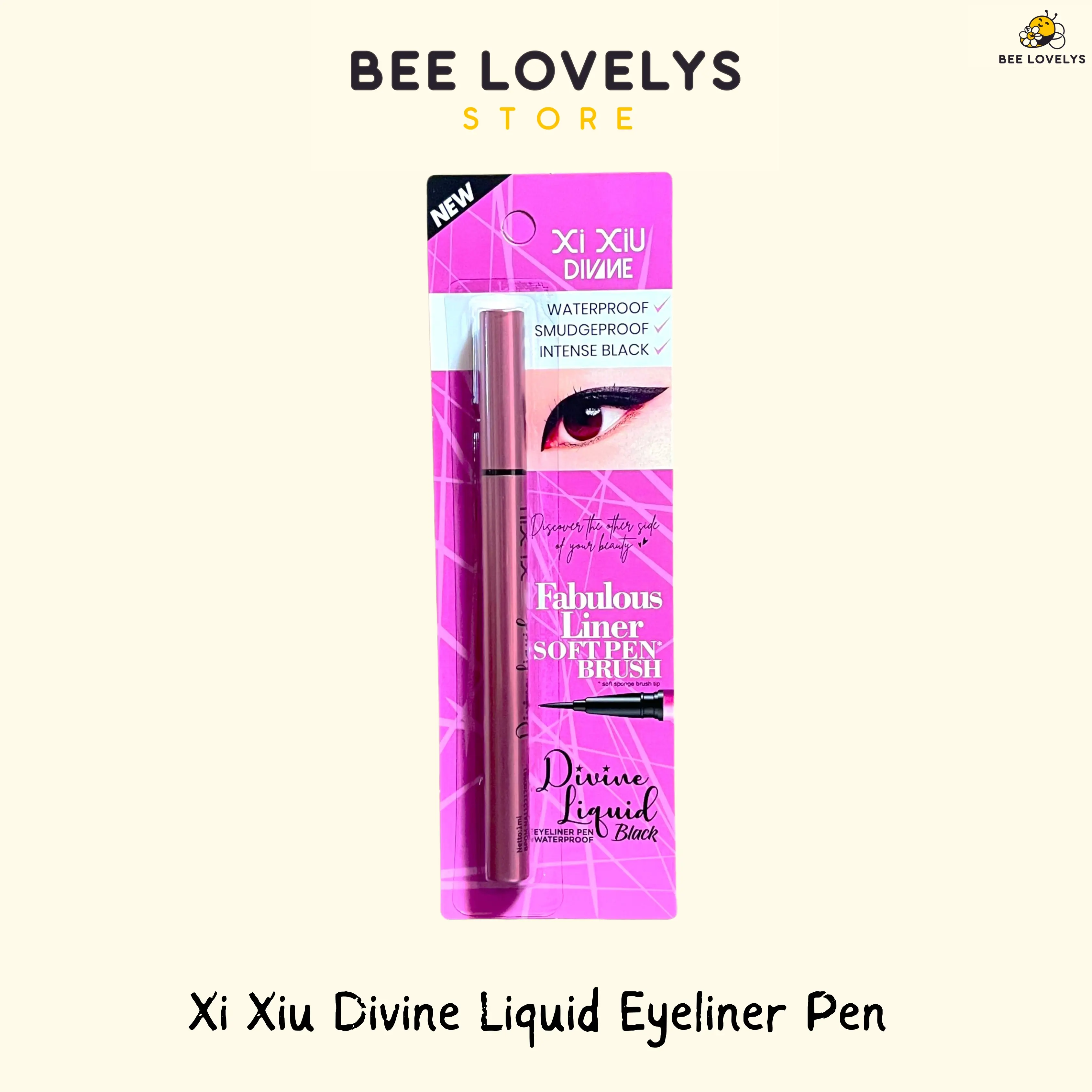 XI XIU Divine Liquid Eyeliner Pen Waterproof Black