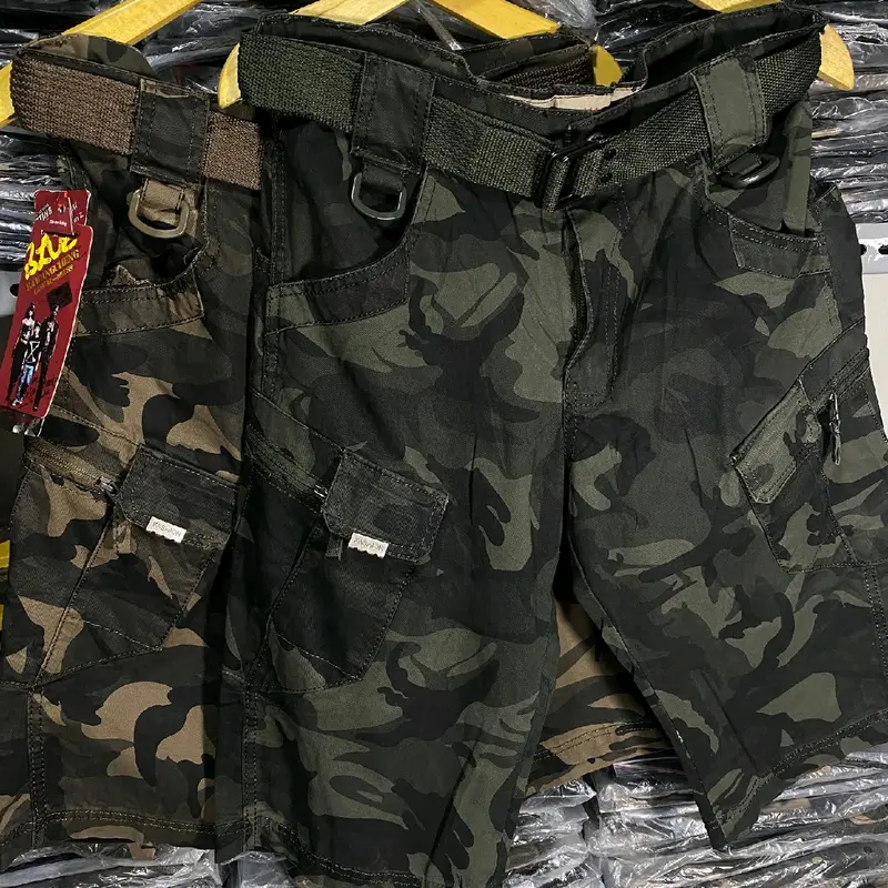 CELANA PENDEK LORENG TAKTIKAL PRIA// CELANA PENDEK TAKTIKAL LORENG  FREE SABUK// CELANA KEREN PRIA //CELANA PENDEK LORENG//CELANA OUTDOOR 4