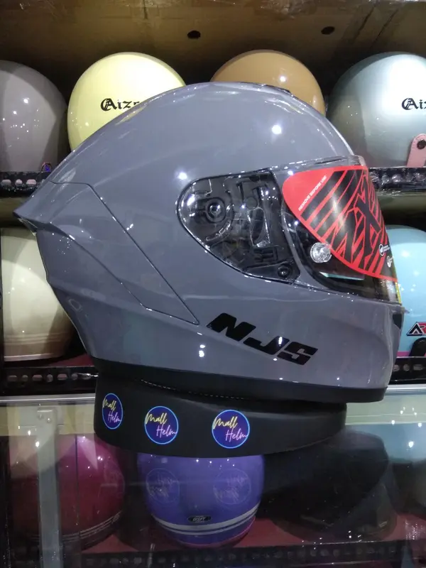 HELM NJS FULLFACE ZX1 ZX 1 SOLID 0