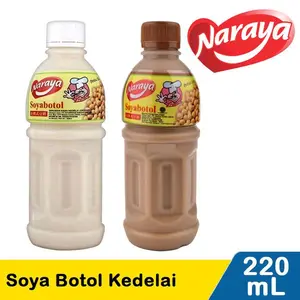 Susu kedelai Soya botol 220ml Milk Minuman Meal