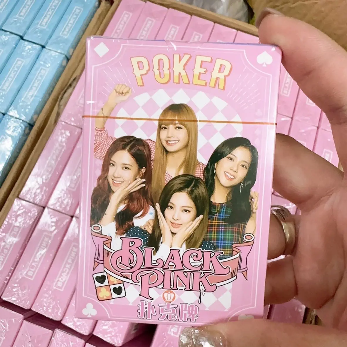 Black PINK Western Deck, BLACKPINK 3 - Poker S - 54 Color House Cards