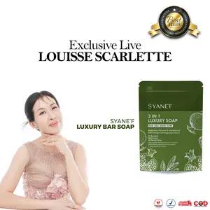 SYANE'F LUXURY BAR SOAP Brightening, Anti acne, Antibacterical untuk Semua Tipe Kulit sabun batang Mencerahkan Anti Jerawat Antibakteri