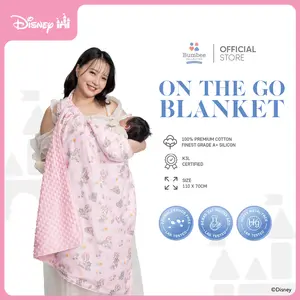 Bumbee Collection  - Selimut On The Go Selimut Bayi 6 Fungsi In 1 Blanket Baby FREE Ziplock - Travelling Aman dan Nyaman