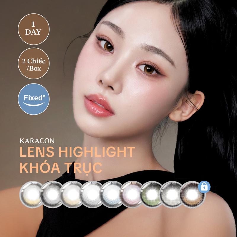 Hộp 02 chiếc - Lens 1 Ngày Filter Khóa Trục - KARACON CHICOLOR 55% INNOVISION