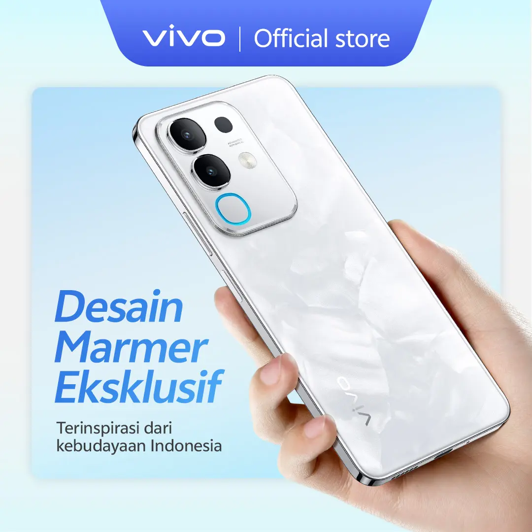 [NEW LAUNCH] vivo Y29 (8/256) - Design Marmer Eksklusif, 6500mAh Tahan 3 Hari, Tahan Banting Ekstrem, IP69 Tahan Air Ekstrem, AI Erase 2.0 + AI Circle to Search