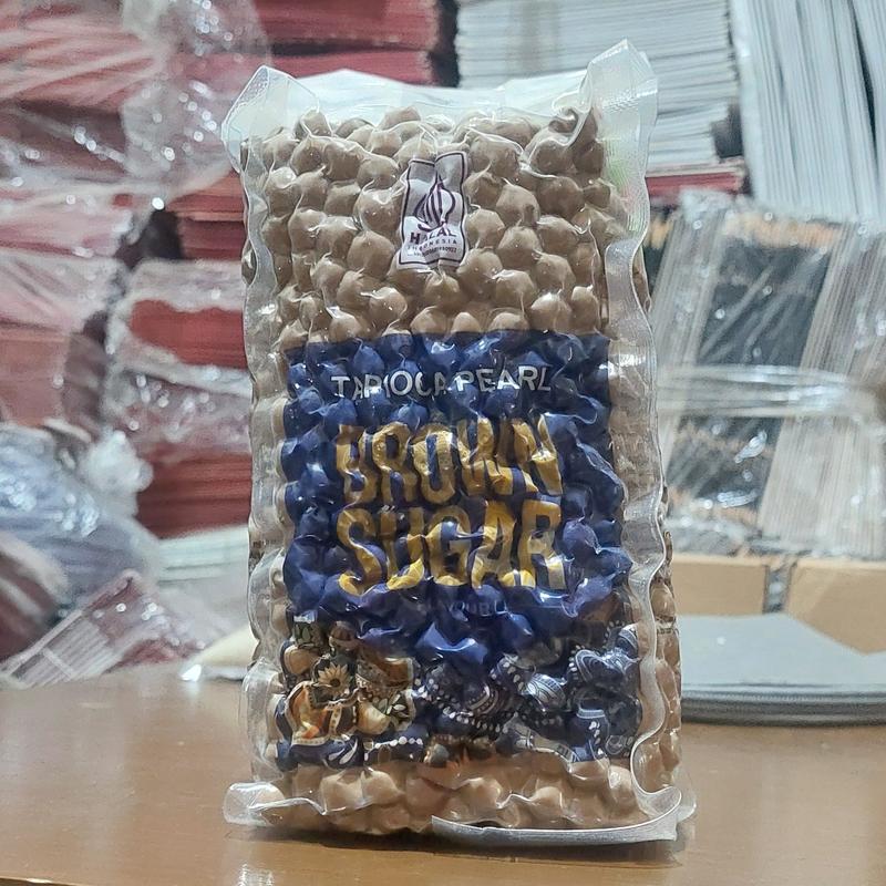 itpin bubble tea tapioka pearl / boba brown sugar 1 kg Bola Minuman 1