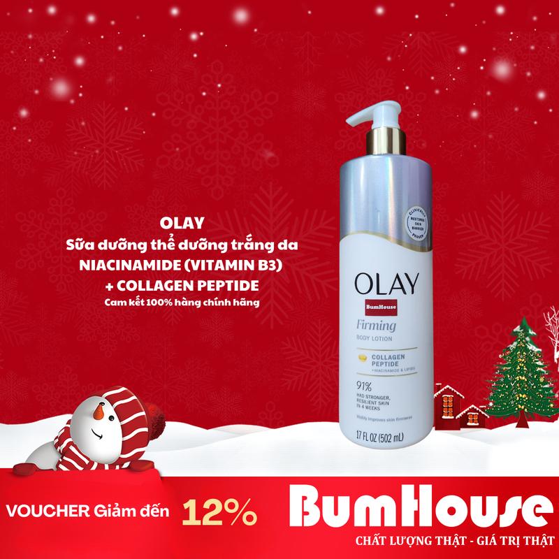 Dưỡng thể Olay Collagen B3 Firming Hydrating của Mỹ MÀU XÁM