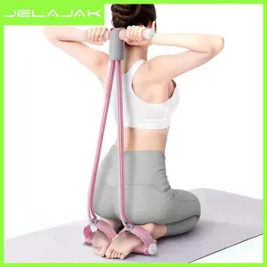 JELAJAK Tummy Trimmer Upgraded Pedal Kaki Bisa Dipisah Kekuatan 65 Pon Alat Olahraga Di Rumah untuk Latihan Tubuh Versi Terbaru Fleksibel dan Efektif