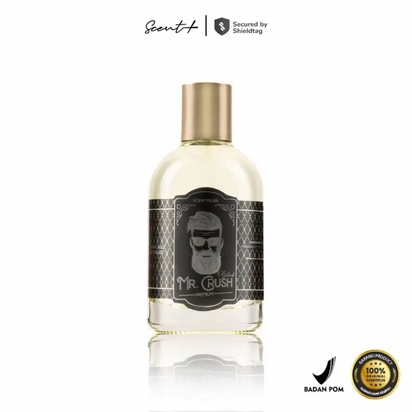 Parfume Mr Crush Black Original 35ml Perfume unisex wangi Pria Wanita