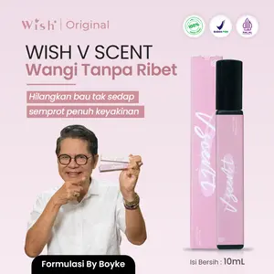 [NEW PRODUCT] WISH VSCENT Parfum Lembut Wangi Premium Feminine Area Khusus Wanita by Boyke Aman isi 10 mL BPOM HALAL