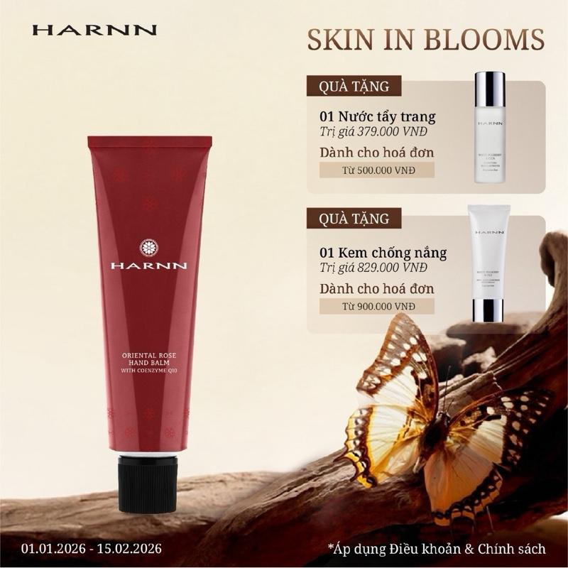 Kem Dưỡng Da Tay Nuôi Dưỡng & Bảo Vệ Da Tay Mềm Mịn Hương Thiên Nhiên - HARNN Hand Cream 50G