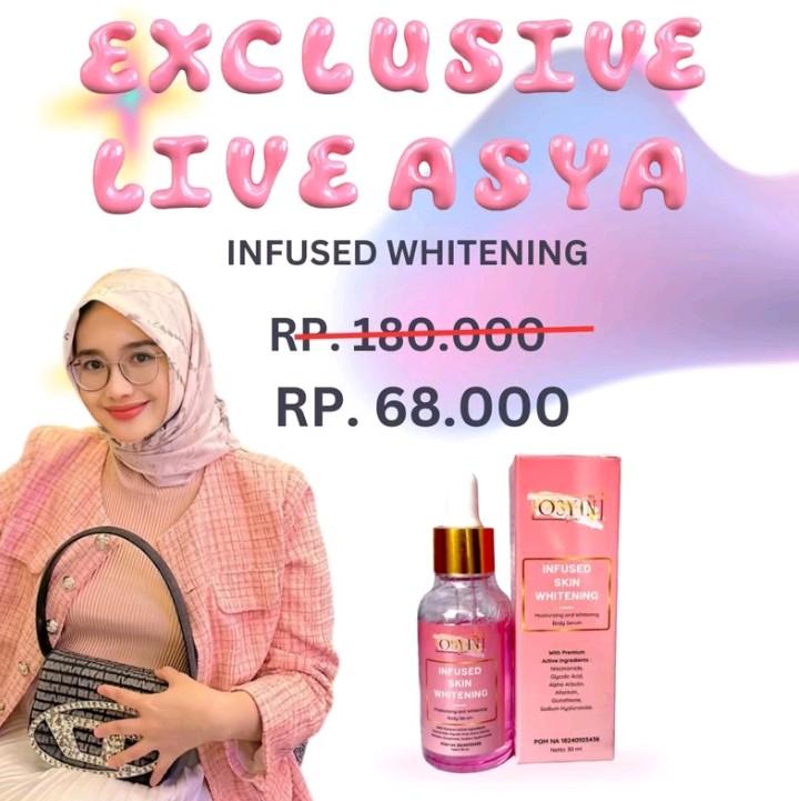 osyin glow infused skin whitening 30ml mencerahkan kulit 0