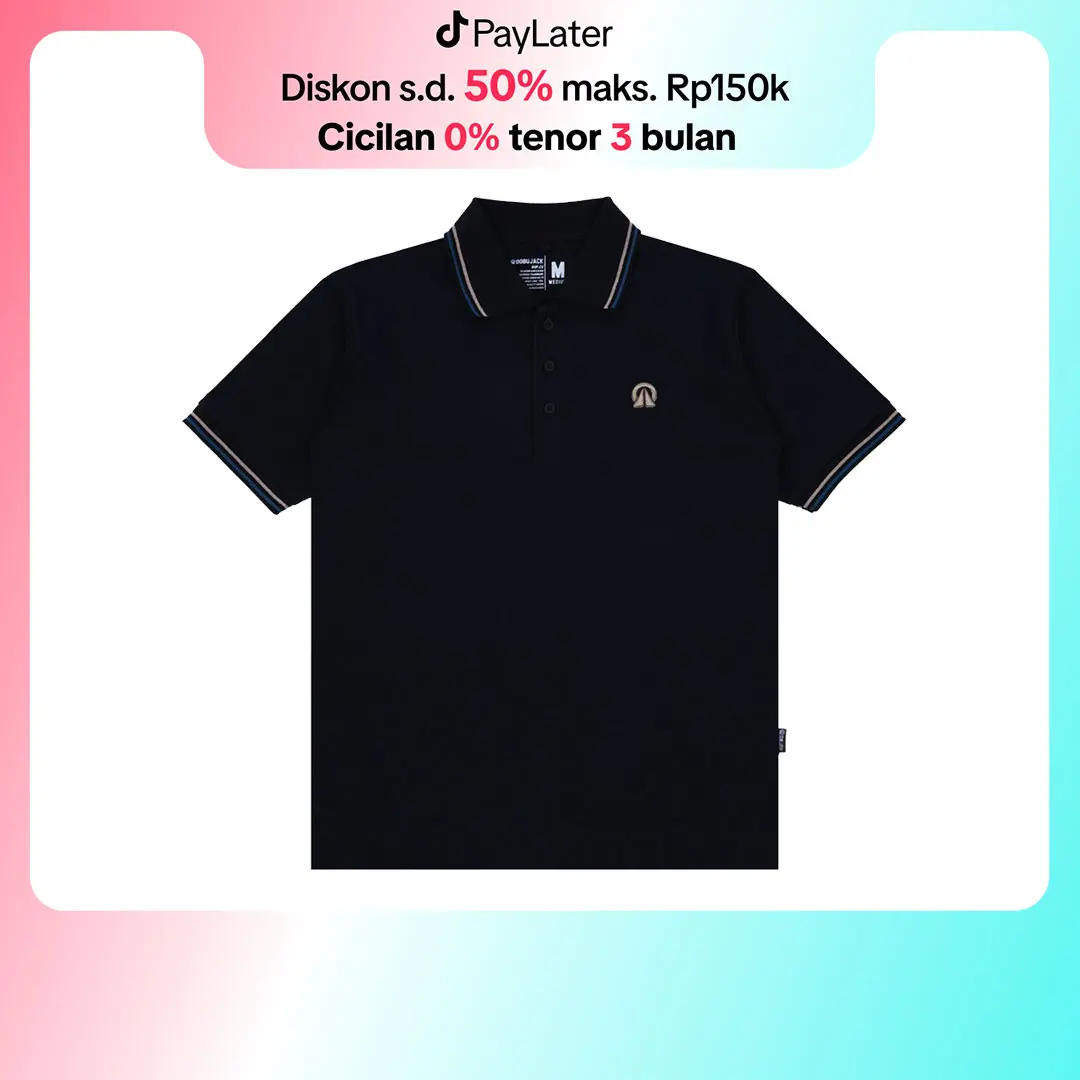 Dobujack Polo Shirt Gecko Black