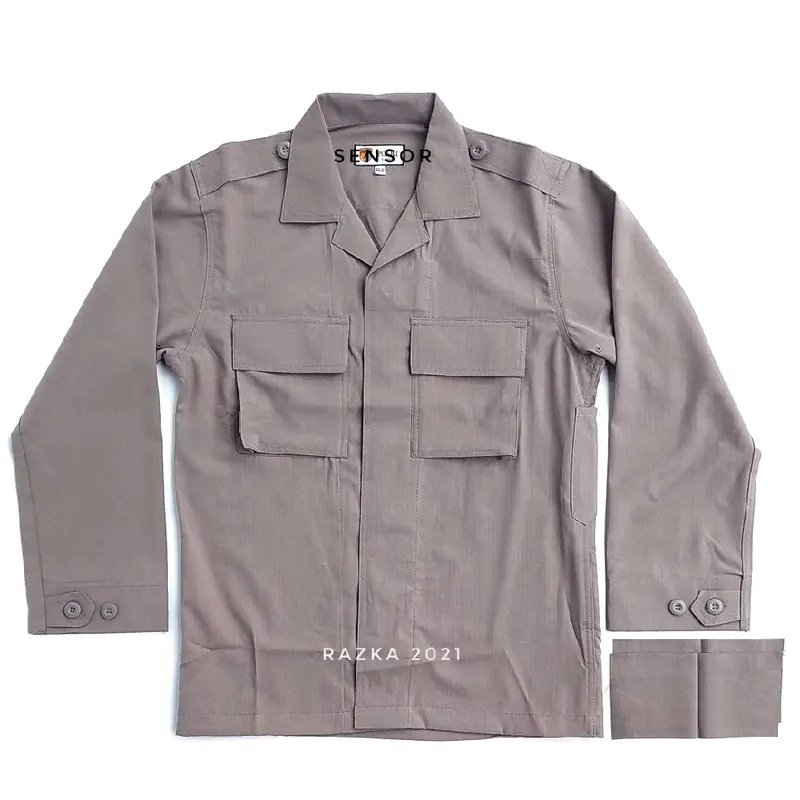 SERAGAM PDL SATU STEL BAJU DAN CELANA KODE 24.892 KAIN HALUS 1