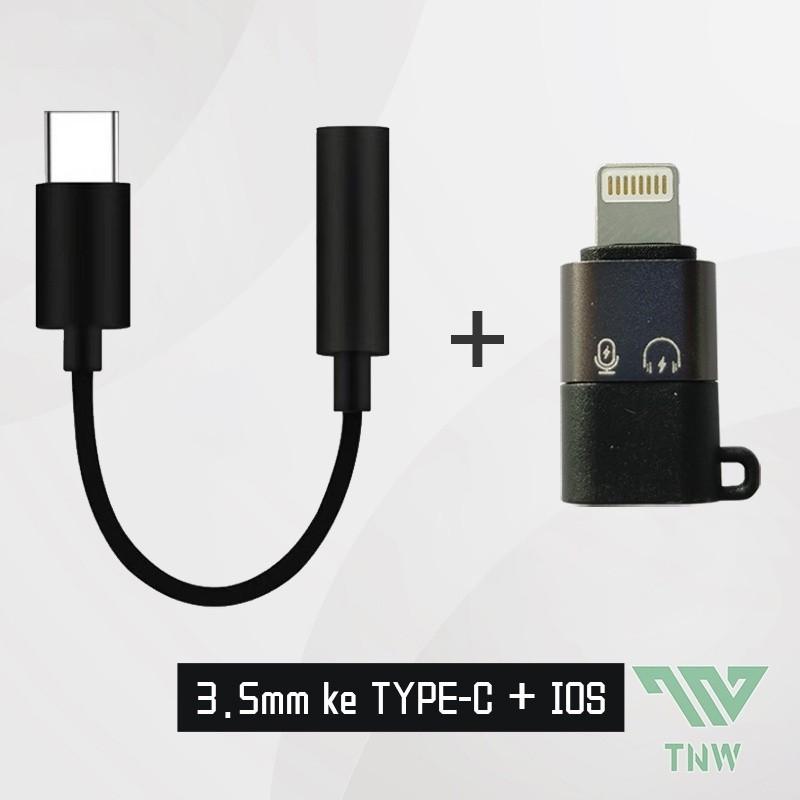 TNW Type C to 3.5mm Headphone Jack Adapter IOS Tipe C Aux Audio Converter - EC SOLUTION Accessories Jam 5