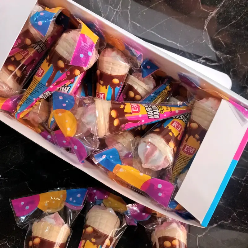marshmallow cone isi 30pcs per box 1