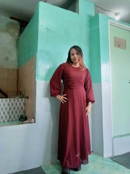 Product Review of QOME - DRESS BAHAN CERUTI / DRESS NAOMI / DRESS KONDANGAN /DRESS PESTA / DRESS FORMAL Mewah from 💞**💞 3