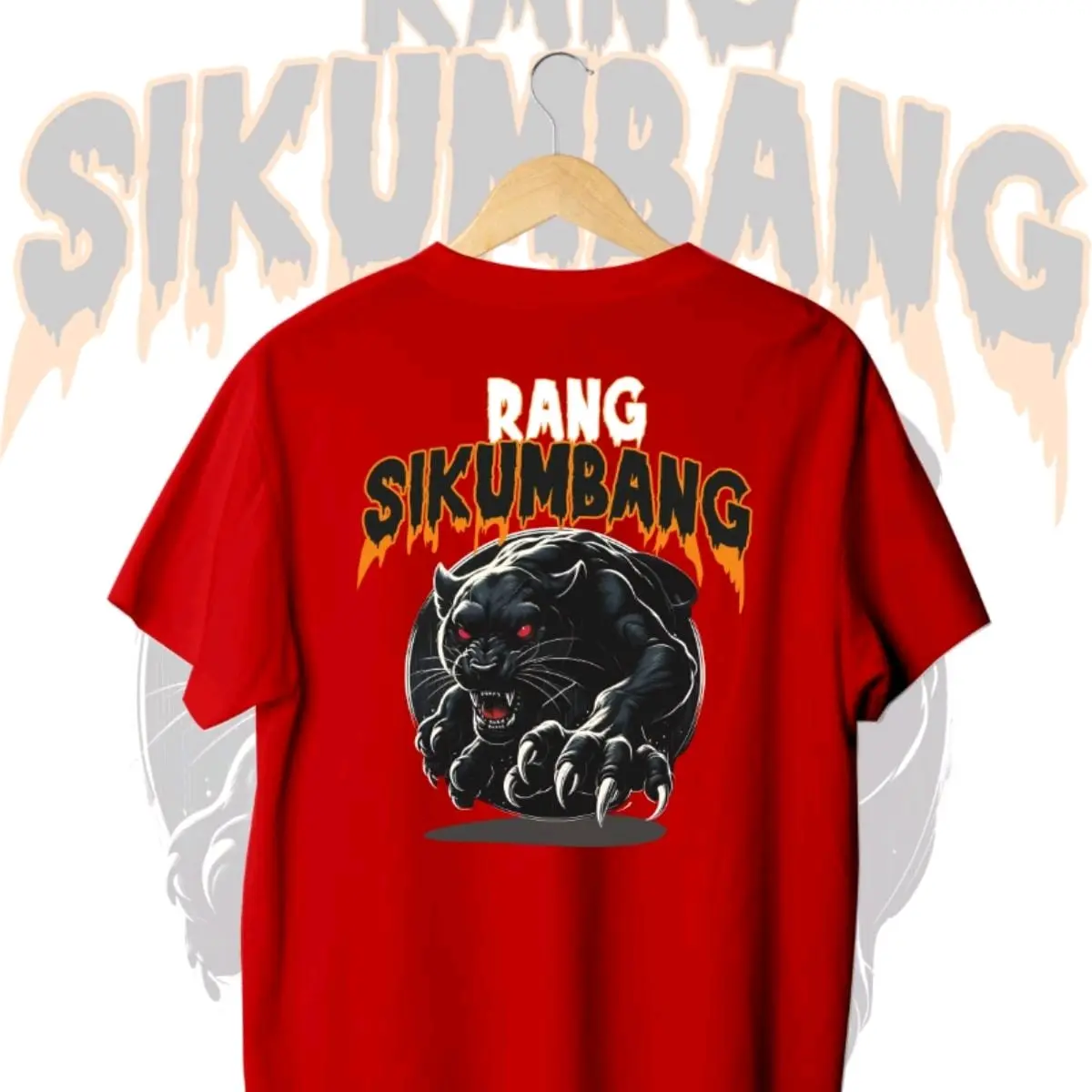 KAOS RANG SIKUMBANG KAOS MINANG BAHAN COTOON COMBED 24s Distro