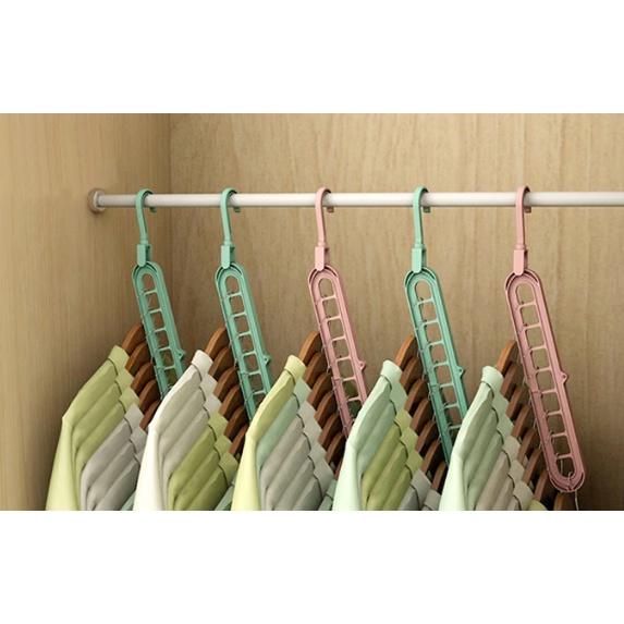 Magic Hanger 9 in 1 Gantungan Baju Lemari Pakaian Wonder Hanger Instan 4