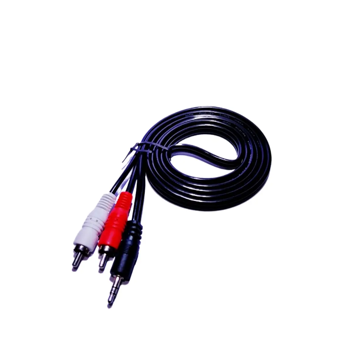 kabel audio jack rca - aux 2x1 stereo