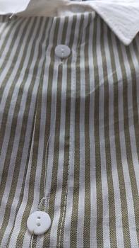 Product Review of Lulu blouse strip salur premium LD 110 120 130 140 kemeja crop jumbo from E**a J**i 2