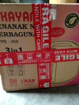 Product Review of Rice Cooker Magic Com Mini Rice Cooker Mini Penanak Nasi Magicom 1 liter 3 in 1 Okayama OK-105 Biru Merah Magiccom from n**y 1