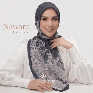 NEW PRODUCT NAWARA Series | Hijab Motif Voal Premium 115 x 115 cm - Muslimah