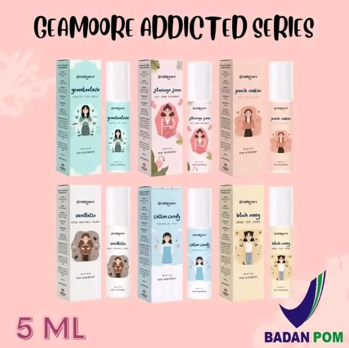 farfum geamore, dari pusat, untuk mengharumkan tubuh kita, rambut baju dll. 1