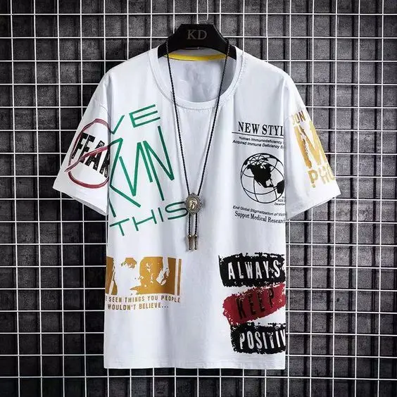 Kaos distro kekinian dewasa 100 ribu isi 6 pcs //kaos bisa cod //kaos keren dewasa lengan pendek 3