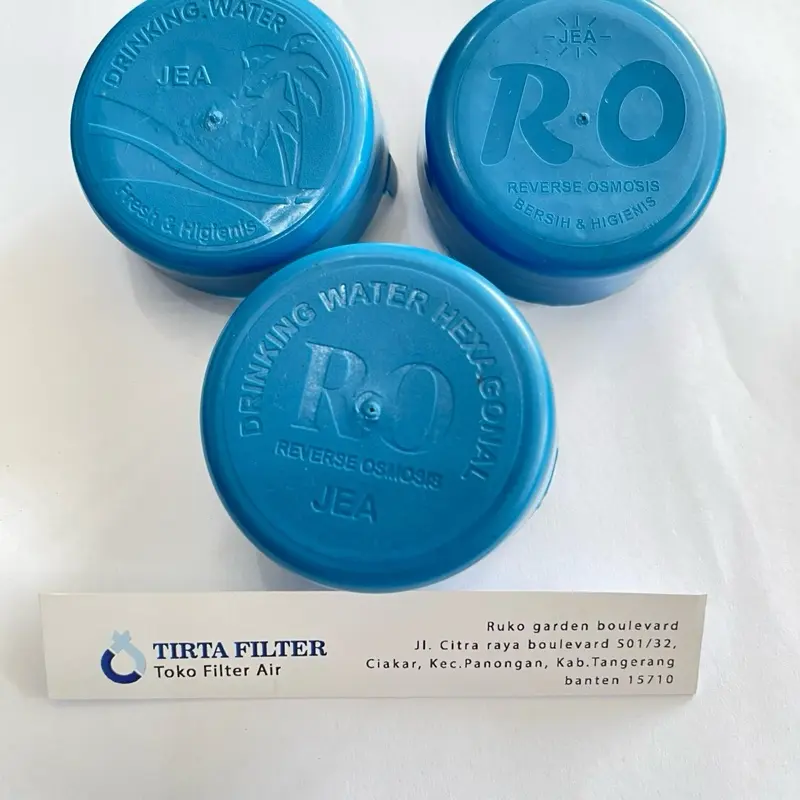 Tutup Galon RO Biru JEA 100pcs
