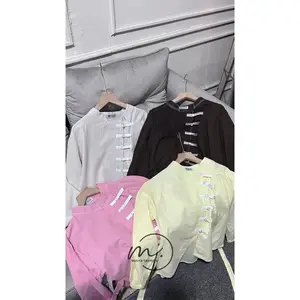 DIARA cheongsam blouse kemeja basic atasan wanita