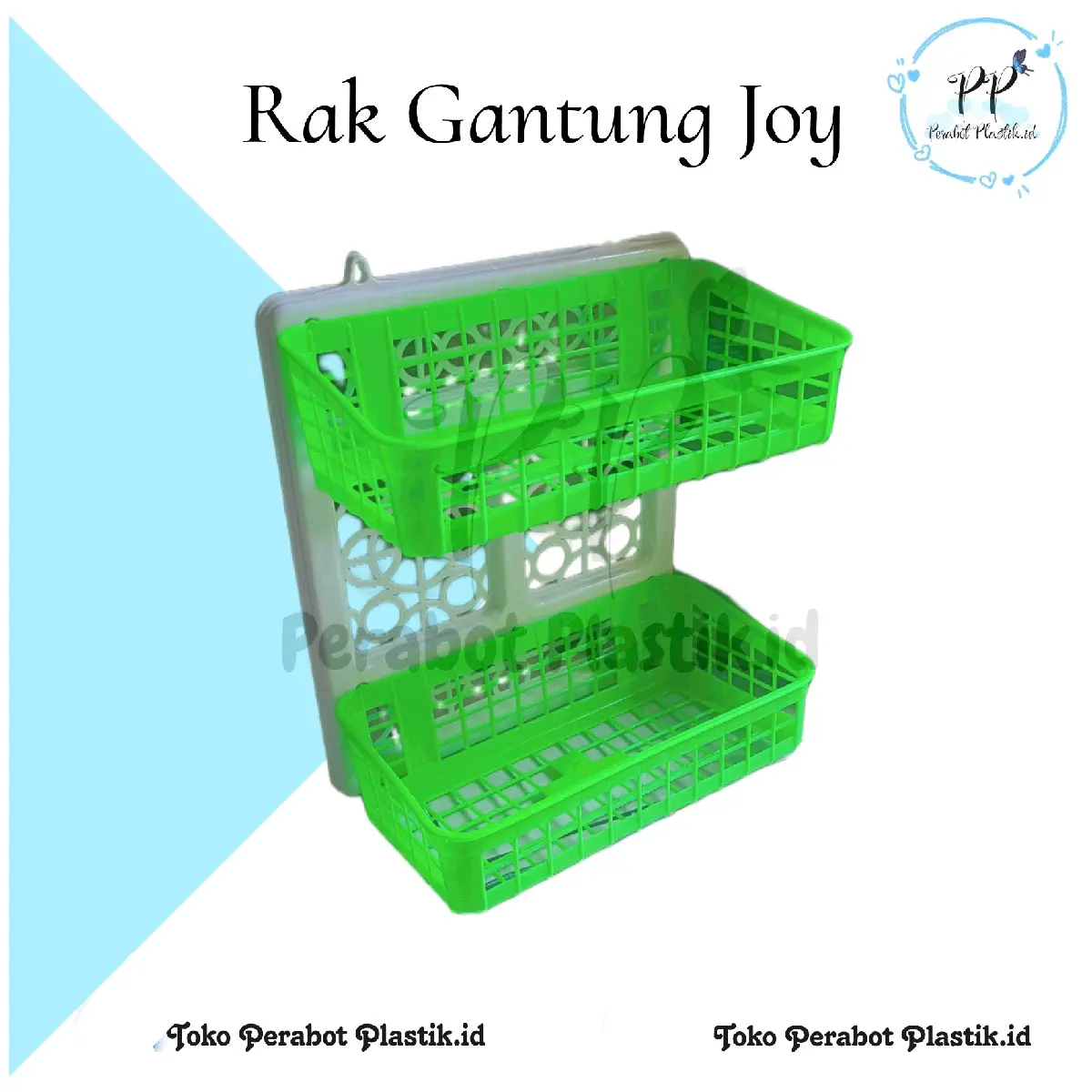 RAK JOY YOYO Star Rak Gantung Susun 2 plastik Dapur