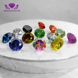 Moissan Star Permata Moissanite Premium Sertifikat GRA Asli Garansi 1 Tahun