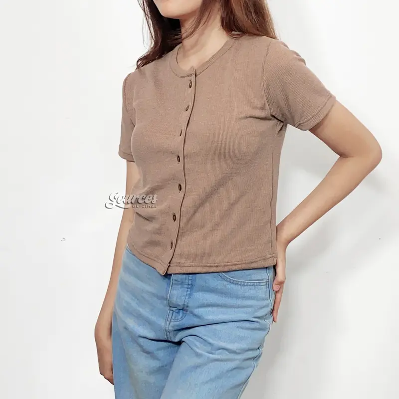 SEKAR TOP BLOUSE / ATASAN CROP SANTAI WANITA / SOURCES INDONESIA 2
