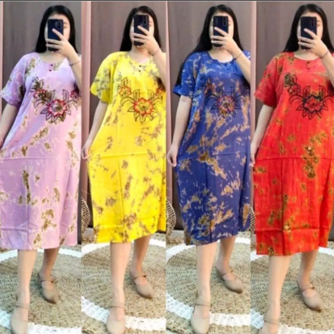 PAKET USAHA 5 pcs daster bali !! produksi Daster bali 100 ribu 5 pcs / Daster bali wanita XL ld 118 pb 107 / Daster bali premium / Daster bali jumbo / Daster bali rayon / Daster batik pekalongan / Daster viral / Daster kekinian / Grosir Daster
