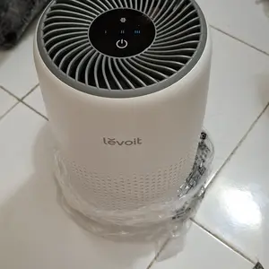 Levoit Core Mini Desktop Air Purifier with Fragrance Aroma Diffuser Putih Listrik