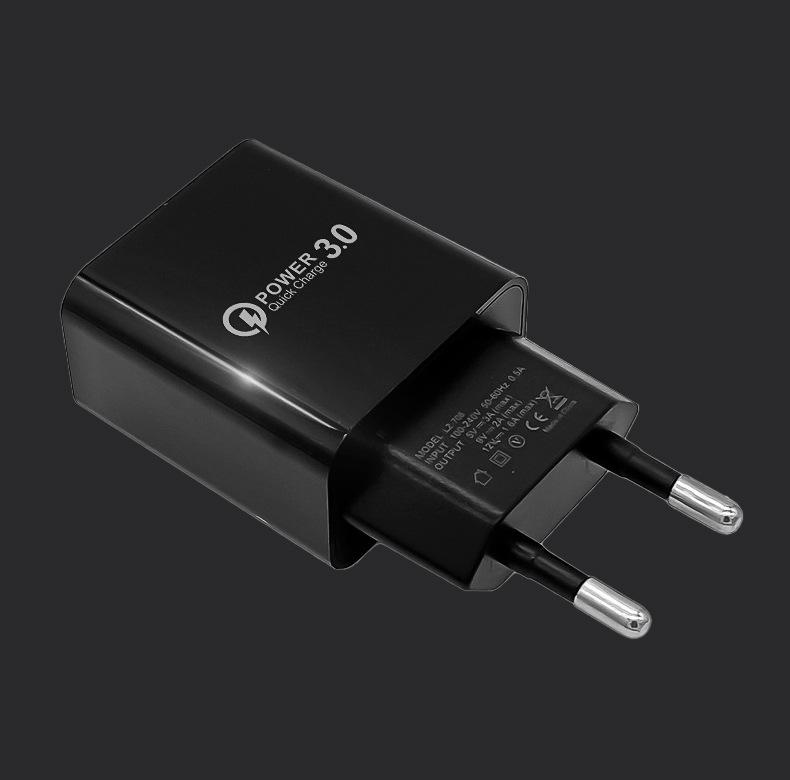 Reabol 5V 3A Fast Charger USB Charger Quick Charge 3.0 Phone Charger for iPhone Samsung EU Plug